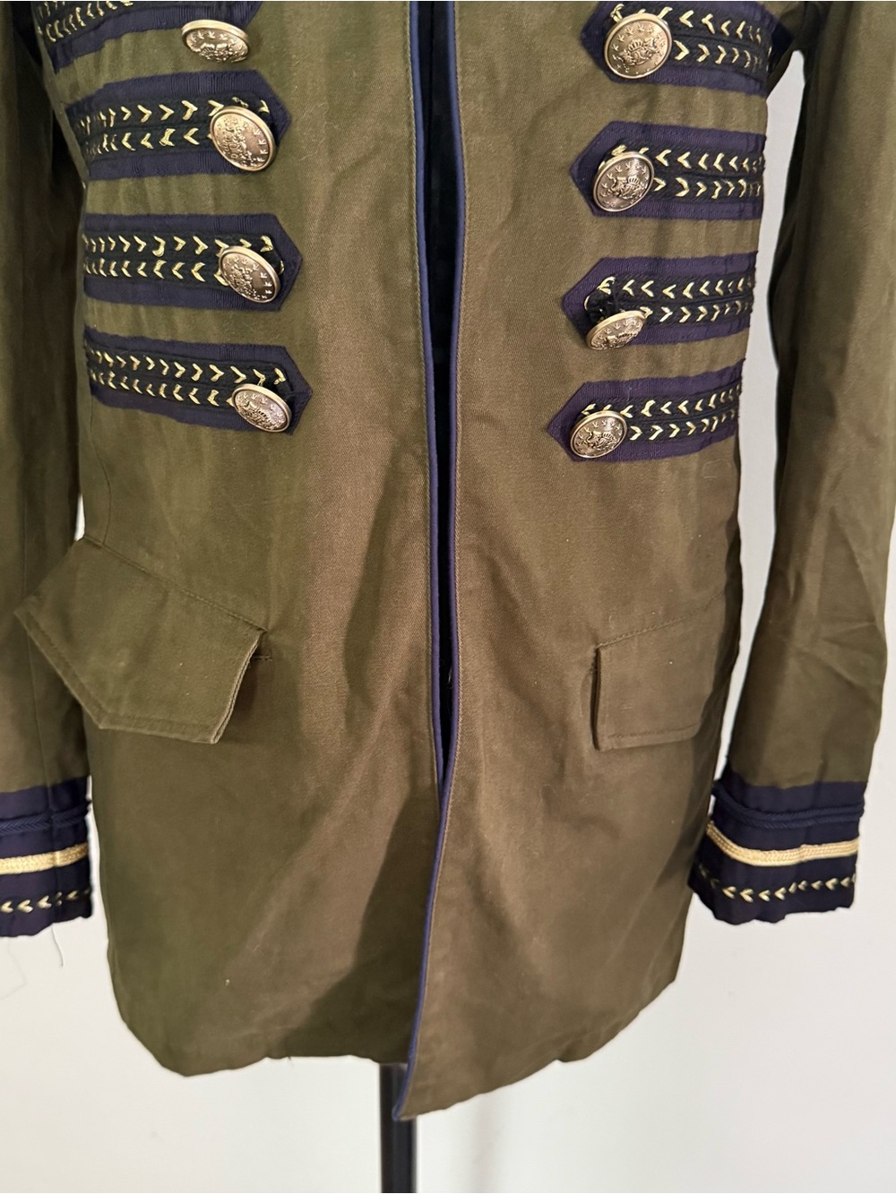 Zara Military Jacket with Marching Band - Picture 6 of 15